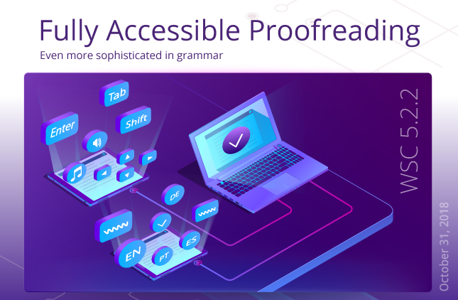 WebSpellChecker 5.2.2 is Released: Fully Accessible Proofreading!